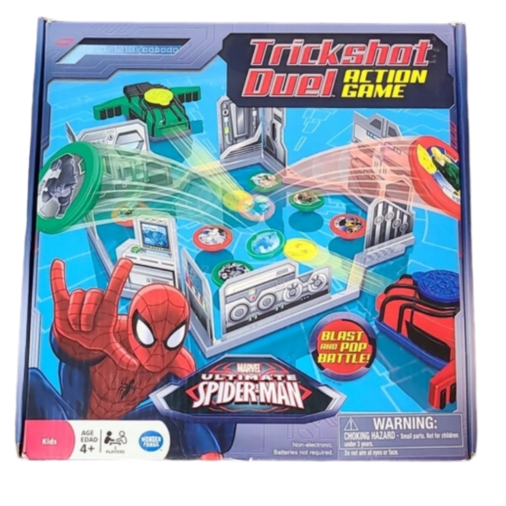 Marvel Ultimate Spider-Man Trickshot Duel action game